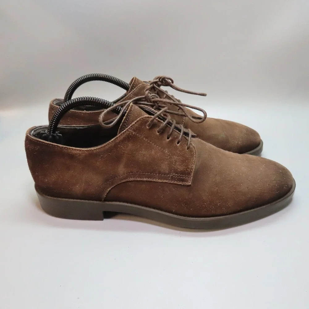 To Boot New York Adam Derrick Mens Brown Suede Oxford Shoes‎ size 8.5 M